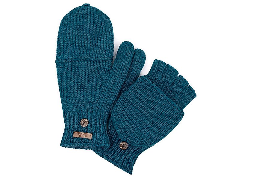McRon Strickhandschuhe Klapphandschuhe, Klappfingerlinge Modell Vanessa günstig online kaufen