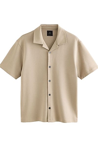 Next Kurzarmhemd Elegantes Relaxed Fit Jersey-Hemd günstig online kaufen
