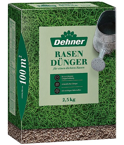 Dehner Rasendünger Mineralisch mit Langzeitwirkung, verschied. günstig online kaufen