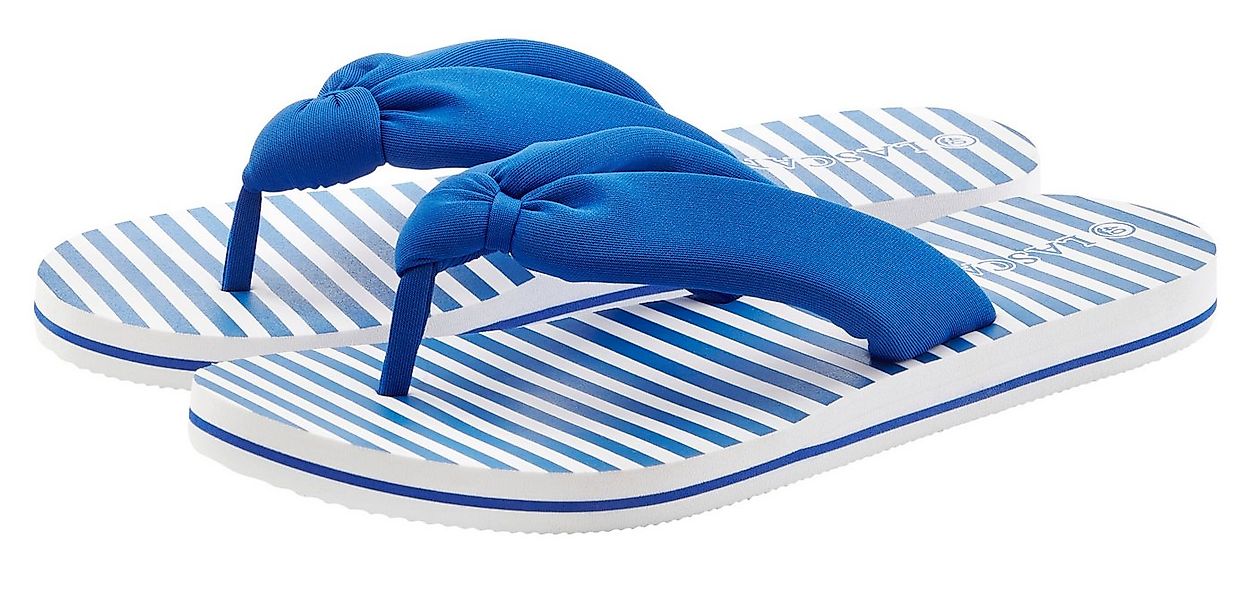 LASCANA Sandale, Badeschuh, Pantolette, Badelatsche, Flip Flop Badezehentre günstig online kaufen