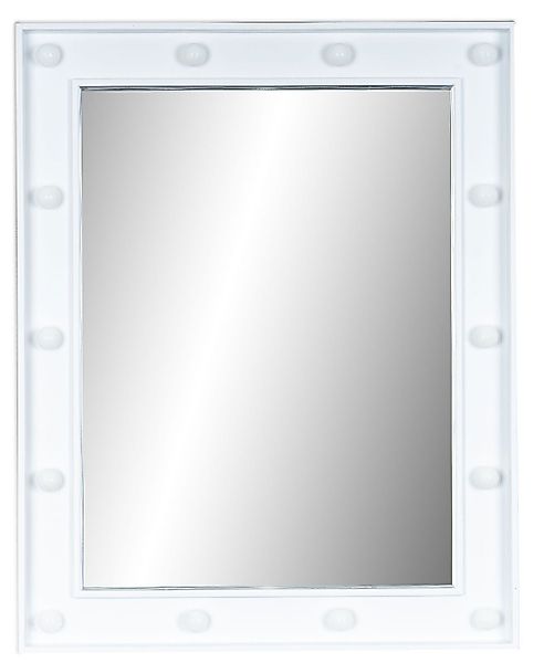 Levandeo® Wandspiegel, Wandspiegel LED Spiegel Weiß günstig online kaufen