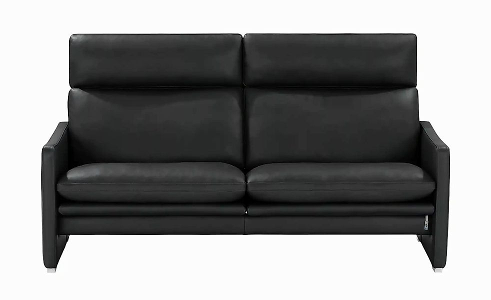 erpo just relax Ledersofa  JR 290 Trento ¦ schwarz ¦ Maße (cm): B: 174 H: 9 günstig online kaufen