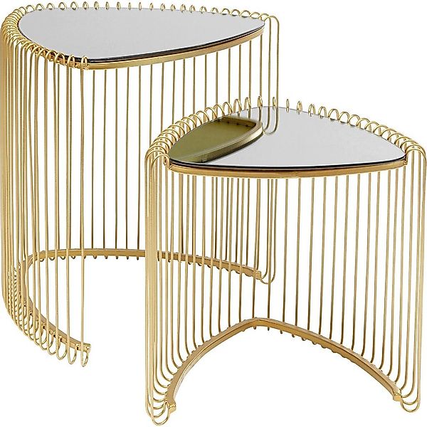 Kare Design Beistelltisch Wire (2er Set) günstig online kaufen