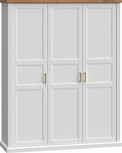 Home affaire Kleiderschrank "Tara", lackiert mit wasserbasiertem UV-Lack, i günstig online kaufen