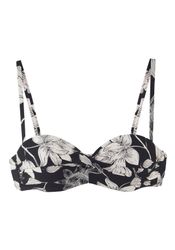 s.Oliver Bügel-Bandeau-Bikini-Top "Lady" mit floralem Design günstig online kaufen