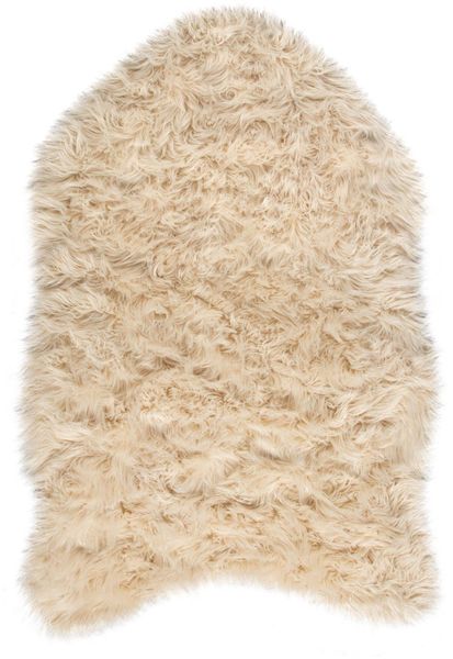 Paco Home Fellteppich "Playa 960" fellförmig 64 mm Höhe Kunstfell, Flokati- günstig online kaufen