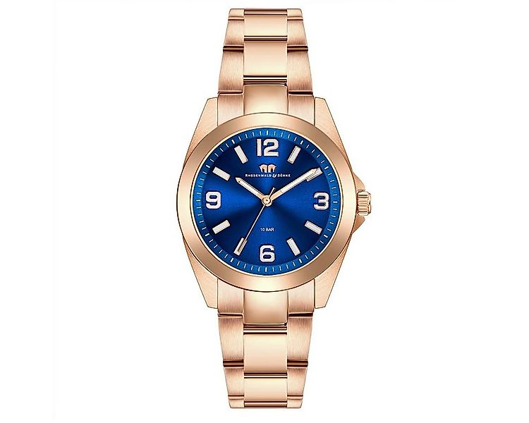 Rhodenwald & Söhne Quarzuhr Majestia roségold, Quarzuhr günstig online kaufen