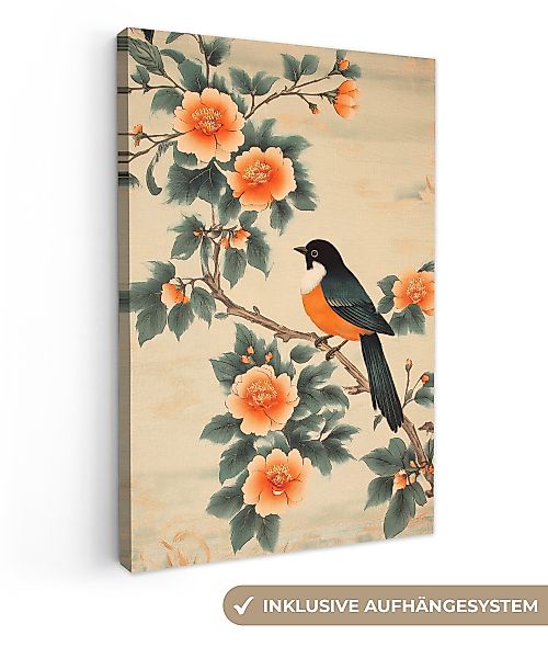 OneMillionCanvasses® Leinwandbild Vogel - Zweig - günstig online kaufen