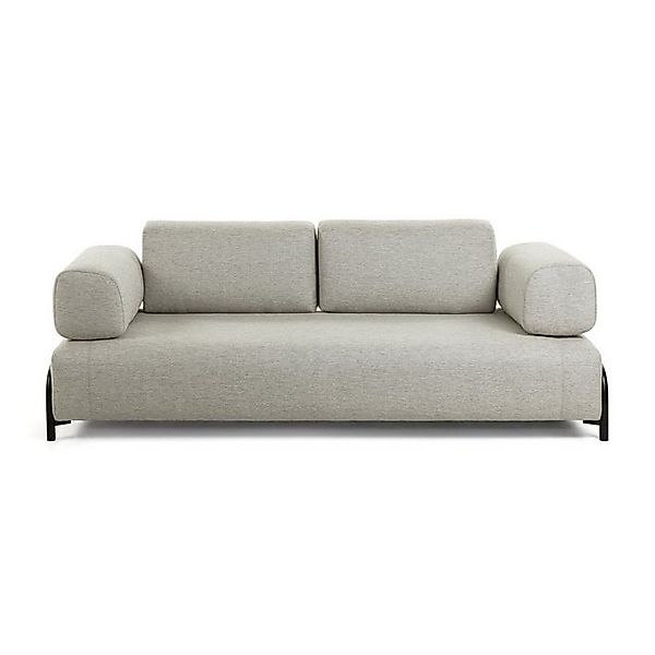 Natur24 Sofa Sofa Compo 3-Sitzer beige 232cm Couch günstig online kaufen