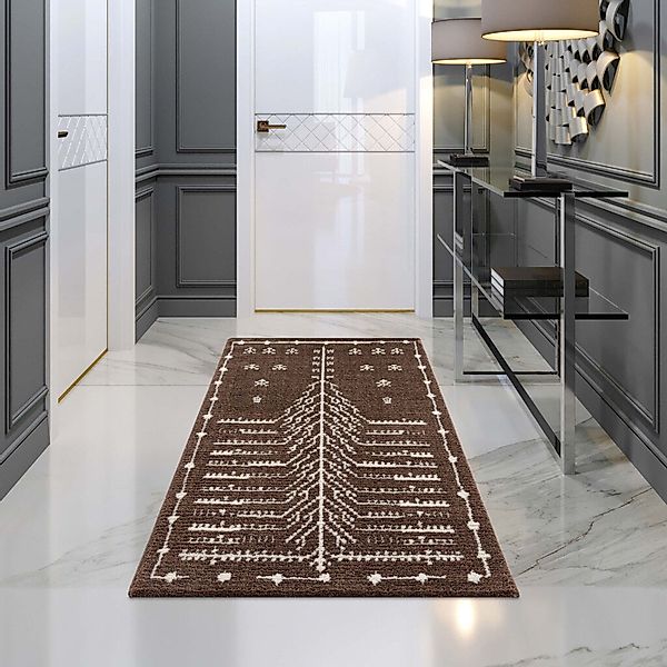 Carpet City Teppich »April 2308«, rechteckig, 10 mm Höhe, Läufer, weich dur günstig online kaufen