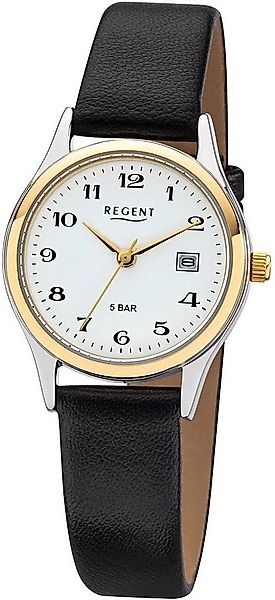 Regent Quarzuhr F834 - 7550.41.19, Armbanduhr, Damenuhr, Datum, Mineralglas günstig online kaufen