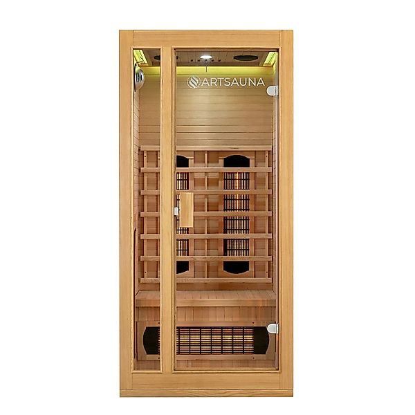 Artsauna Infrarotkabine Nyborg S90V mit Vollspektrumstrahlern günstig online kaufen