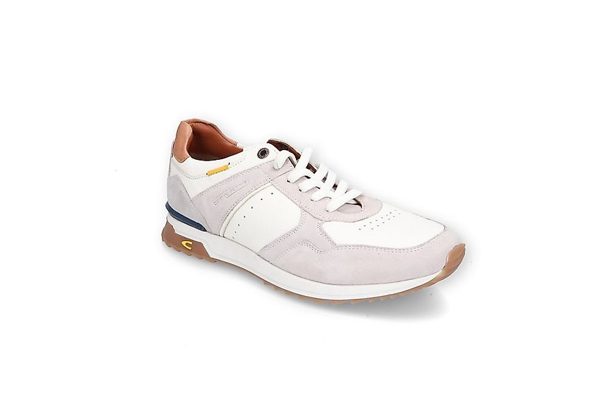 camel active Halbschuh Split/Nappa OFFWEISS/BRAUN Schnürschuh günstig online kaufen