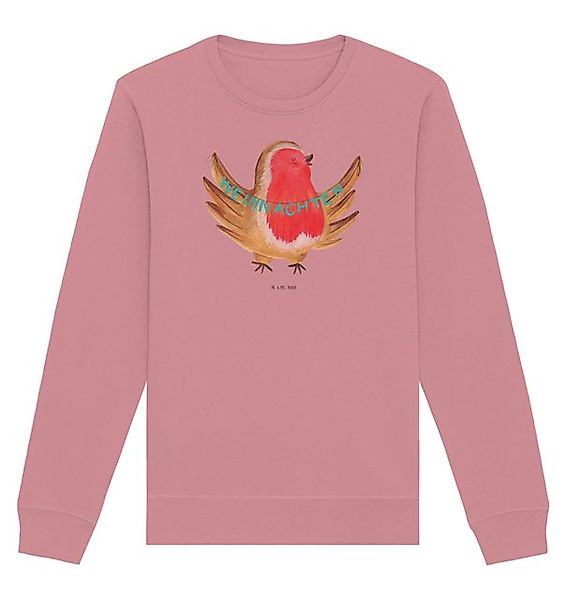 Mr. & Mrs. Panda Longpullover Rotkehlchen Weihnachten Größe S - Canyon Pink günstig online kaufen