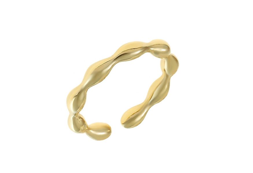 Made by Nami Goldring Boho Damenring gold Vintage Schmuck Edelstahl verstel günstig online kaufen