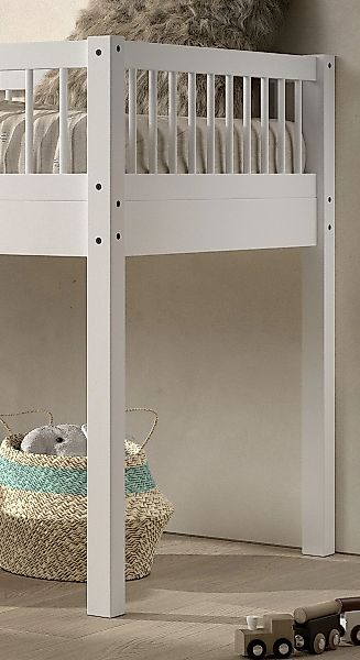 Home affaire Spielbett, (Made in Europe), aus massiver Eiche geölt, LF 90x2 günstig online kaufen