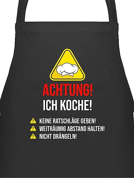 Shirtracer Kochschürze Achtung Ich koche - günstig online kaufen