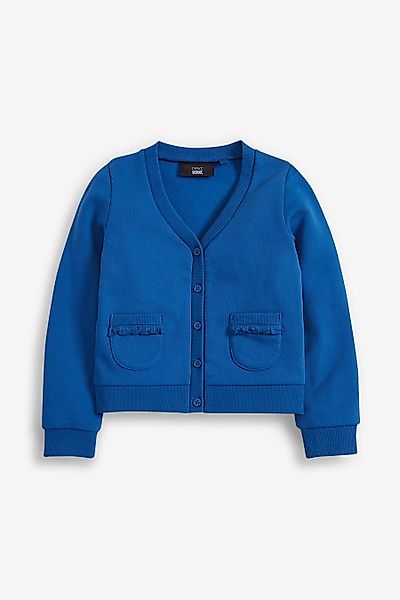 Next Strickjacke Jersey-Strickjacke mit gerüschten Taschen günstig online kaufen