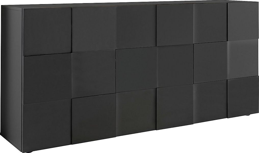 Home affaire Sideboard Dama Breite 181, Kommode 3 Türen, Anrichte, Front in günstig online kaufen