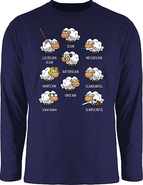Shirtracer Rundhalsshirt Schafe Schäfchen Schäfer Schaf günstig online kaufen