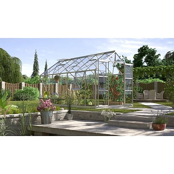 Vitavia Gewächshaus Jupiter 11500 Alu 11,5 m² inkl. Fundament günstig online kaufen
