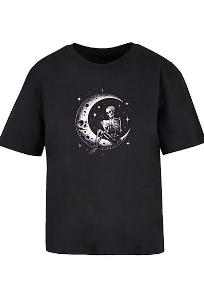 F4NT4STIC T-Shirt "Gothic Valentinstag Skelett Mond", Premium Qualität günstig online kaufen