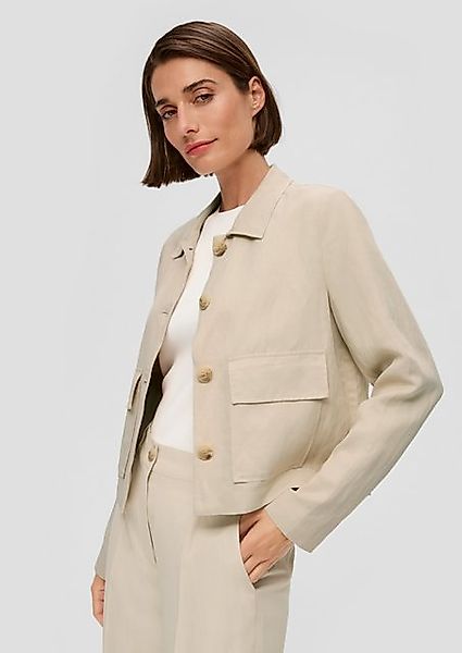 s.Oliver BLACK LABEL Funktionsjacke Jacke aus Viskosemix günstig online kaufen