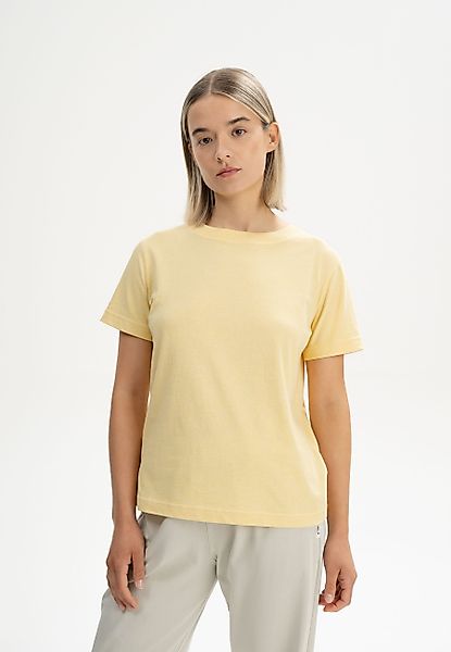 MELA Kurzarmshirt T-Shirt KHIRA Fein gerippter günstig online kaufen