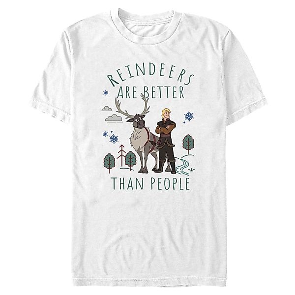 Disney - Eiskönigin - Kristoff & Sven Better Reindeers - Männer T-Shirt günstig online kaufen