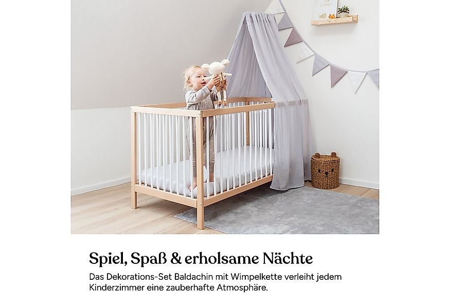 Ehrenkind Hängedekoration Deko Babybett, Kinderzimmer-Deko-Set (Kinderzimme günstig online kaufen