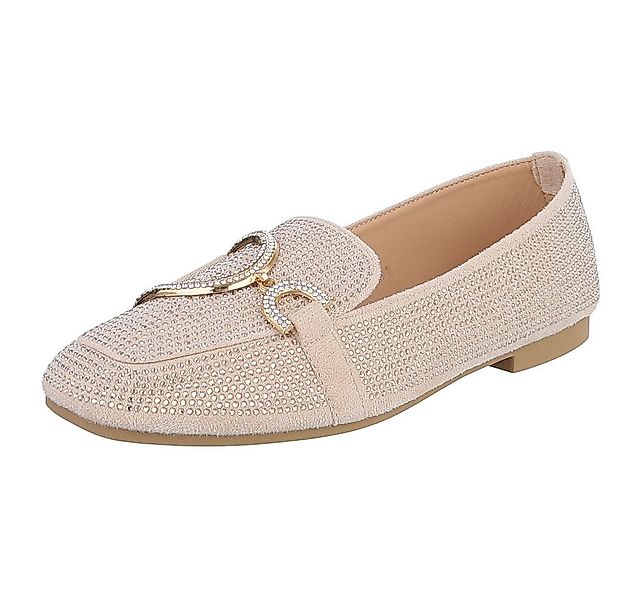 Ital-Design Elegante Loafers mit Schnalle für Damen - Bequem und stilvoll S günstig online kaufen