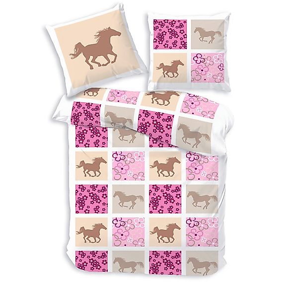 Träumschön Bettwäsche Premium Set aus Baumwolle 135x200 cm, Kinderbettwäsch günstig online kaufen