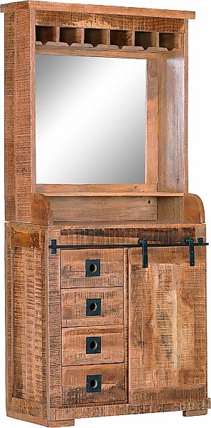 Gutmann Factory Midischrank "Kamerun Bar Kommode mit Buffet-Aufsatz", mit S günstig online kaufen