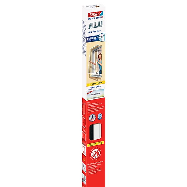 tesa Insektenschutz-Fensterrahmen Insect Stop ALU Comfort günstig online kaufen