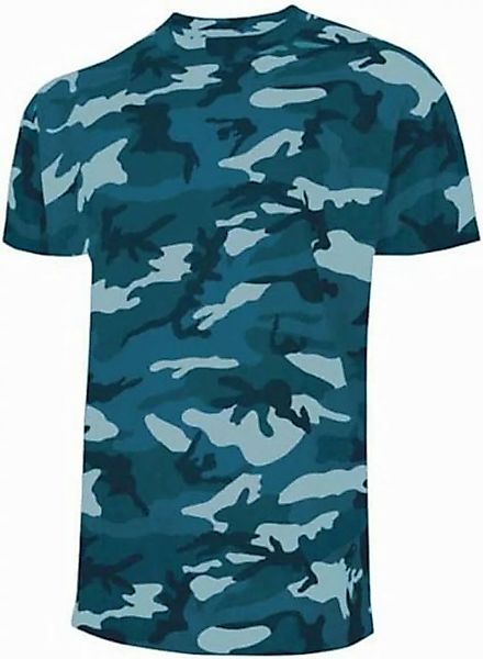 Artmas T-Shirt Arbeit T-Shirt Kurzarmshirt Arbeitsbekleidung Baumwolle Camo günstig online kaufen