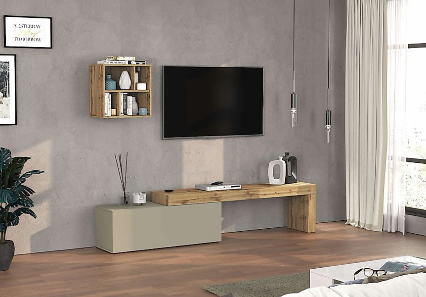 OTTO home TV-Wand "Chronos TV-Set, Wohnwand – Elemente frei platzierbar, Ma günstig online kaufen