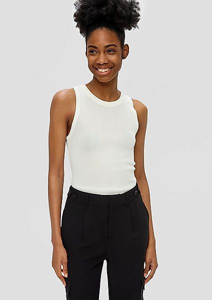 QS Muskelshirt Strickpullunder Strickpullunder aus Viskosemix günstig online kaufen