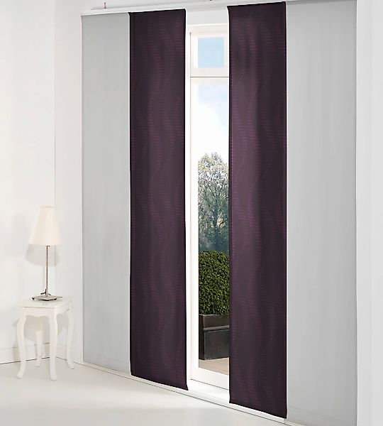 Wirth Schiebegardine "LUPARA" Paneelwagen 1 Stk. tlg. Inkl. Montagezubehör günstig online kaufen