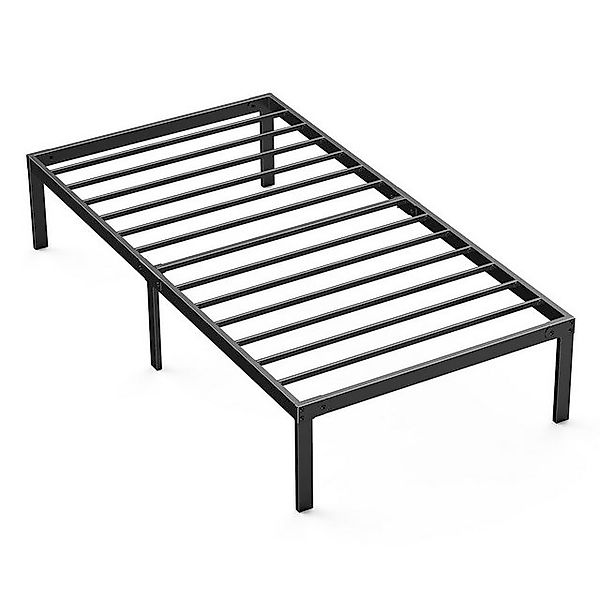 Refined Living Bettgestell Twin Metallbett 200 x 90 x 35 cm Stabile Lattenr günstig online kaufen