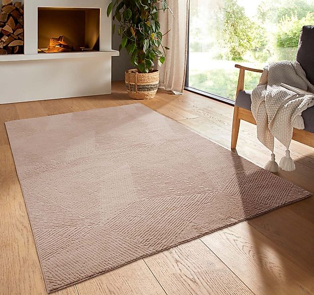 TaraCarpet Teppich TaraCarpet Homestyle 389 Fresco, rund, Höhe: 10 mm, Fres günstig online kaufen