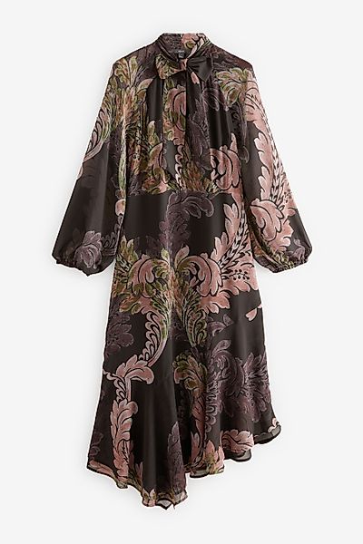 Next Midikleid Asymmetrisches Midikleid mit langen günstig online kaufen