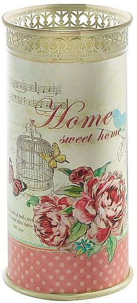 Kobolo Schirmständer Regenschirmständer aus Metall mit Rosendekor günstig online kaufen