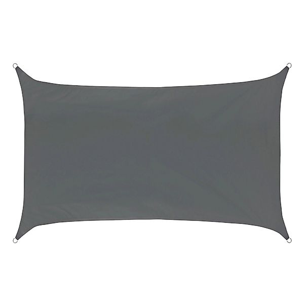 Svita Sonnensegel Viereckig 160g/m² UV50+ Sonnenschutz Dunkelgrau 3x5m günstig online kaufen