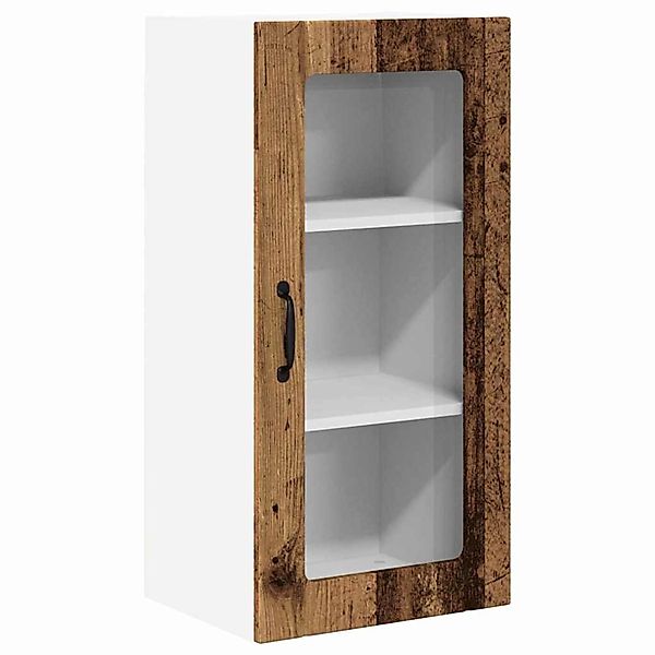 vidaXL Küchenwandschrank mit Tür Altholz 40 x 31 x 80 cm Holzwerkstoff 8853 günstig online kaufen