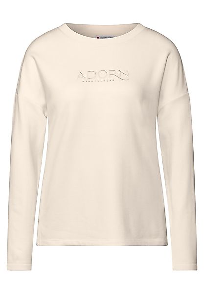 STREET ONE Langarmshirt, Rundhalsausschnitt günstig online kaufen