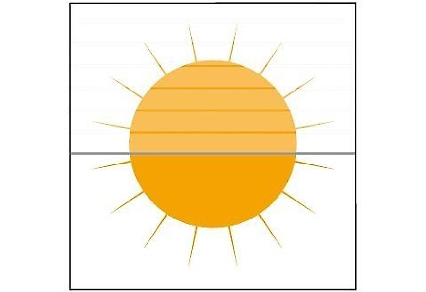 Seitenzugrollo Dekor Wolken, Liedeco, Lichtschutz, freihängend, günstig online kaufen
