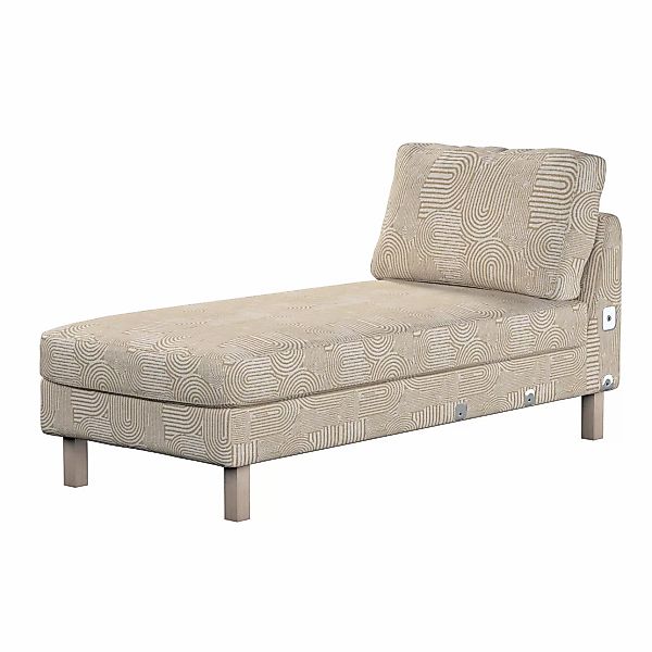 Bezug für Karlstad Recamiere Zustellsofa, kurz, beige-ecru, Bezug für Karls günstig online kaufen