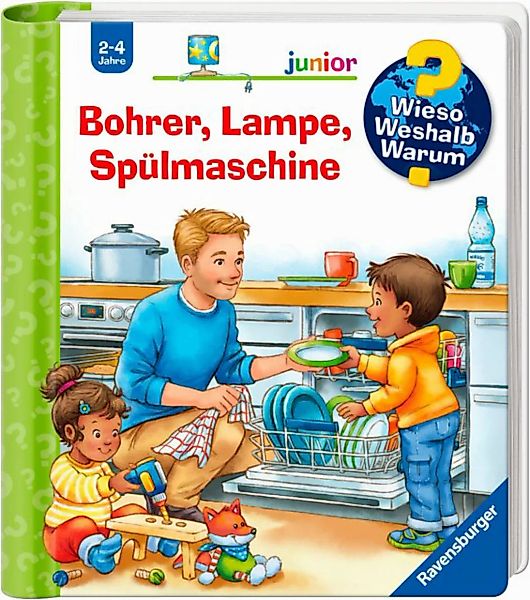 Ravensburger Buch Wieso? Weshalb? Warum? junior, Band 76: Bohrer, Lampe, Sp günstig online kaufen