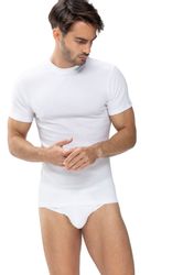 Mey Unterziehshirt "Noblesse" 2er-Pack, ohne Seitennähte, Feinripp, Rundhal günstig online kaufen