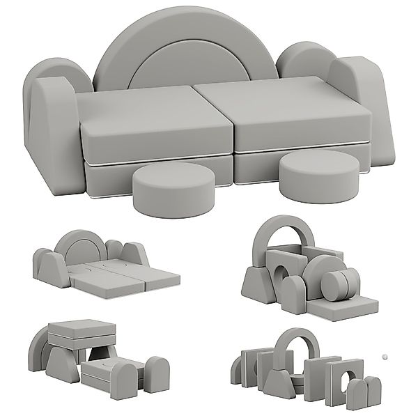 radelldar Kindersofa Modulare Spielsofa, 12 Teile, günstig online kaufen